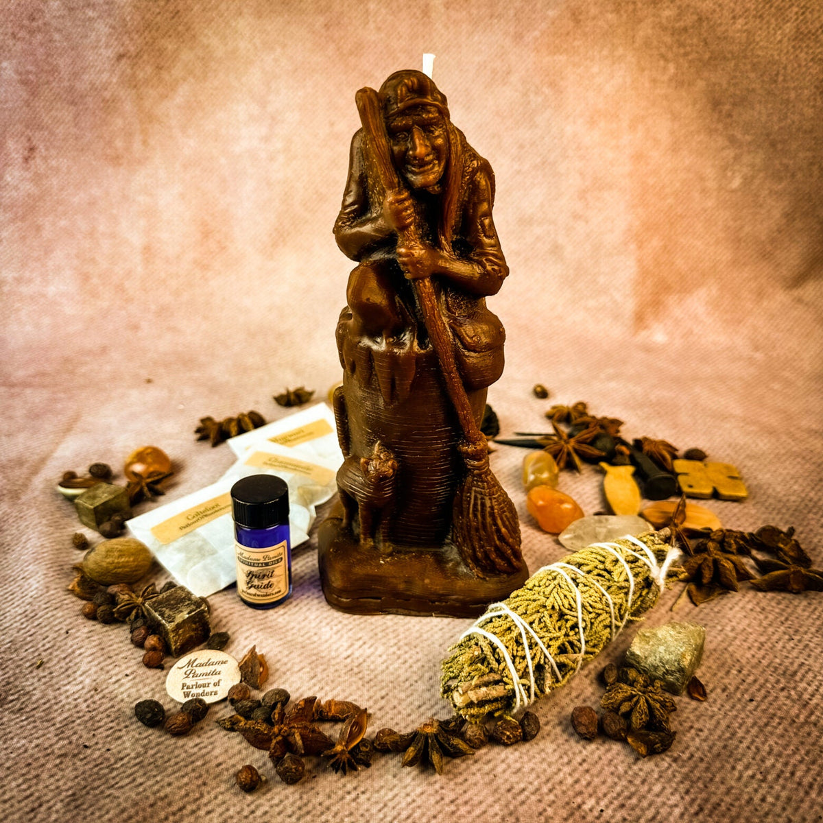 Blessings of Baba Yaga Candle Spell Kit – Wisdom & Protection – Thorn & Thimble