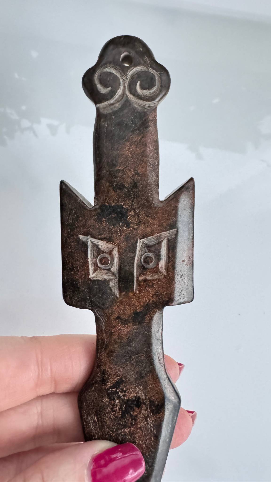 Hand-carved Owl jade athame ritual altar tool – Thorn & Thimble