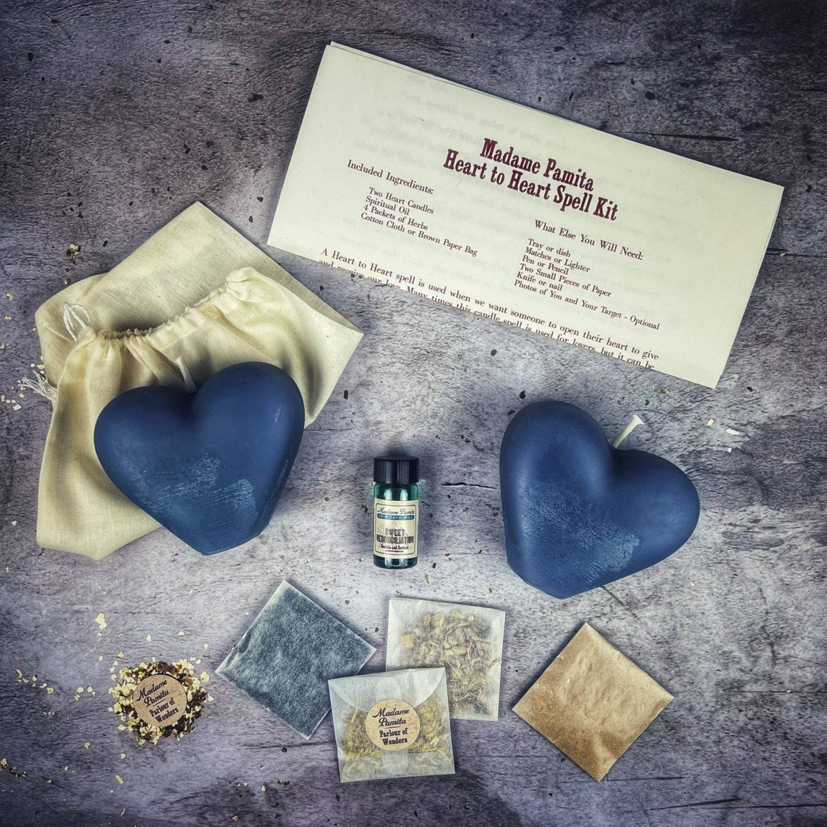 Heart-to-Heart Candle Spell Kit – Thorn & Thimble