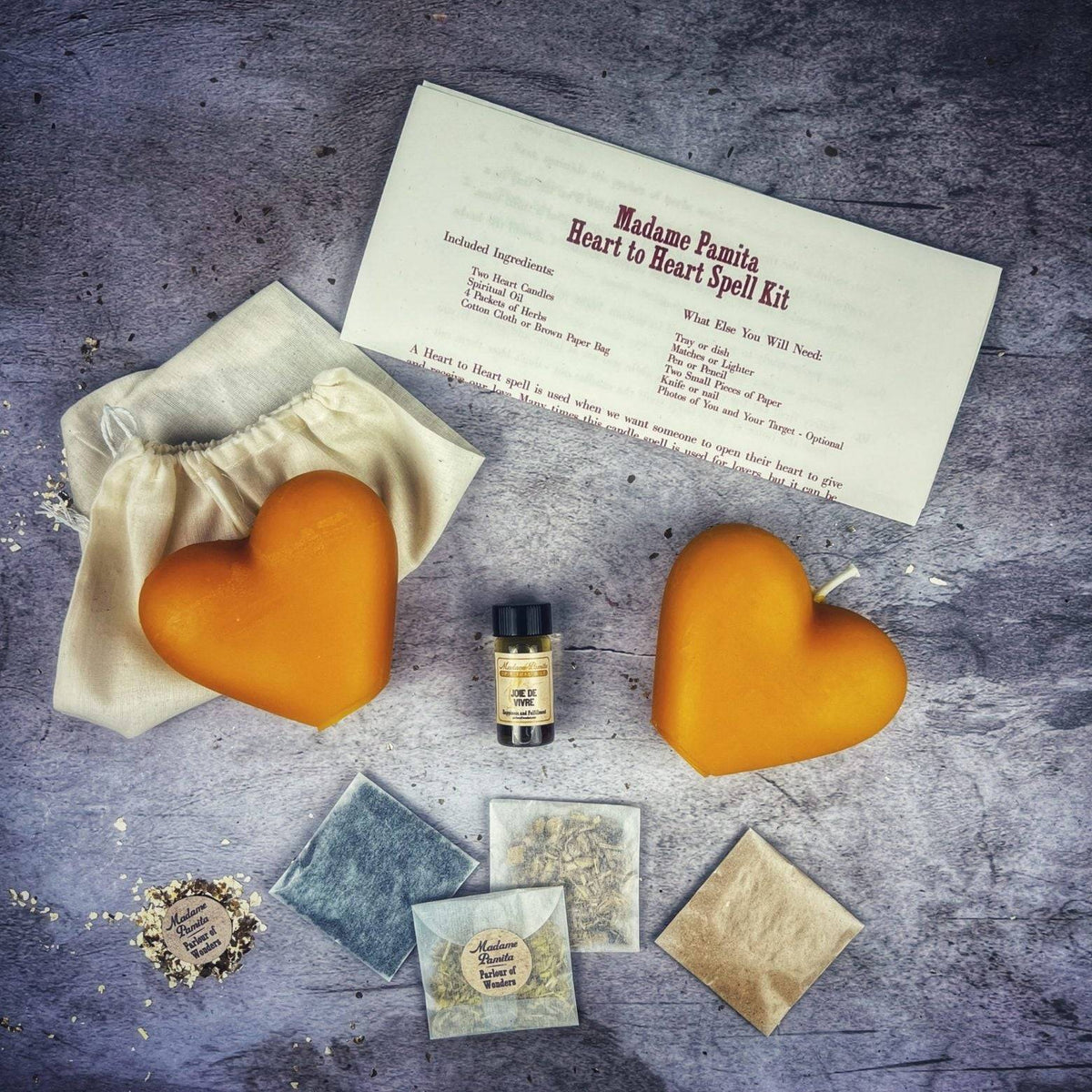 Heart-to-Heart Candle Spell Kit – Thorn & Thimble