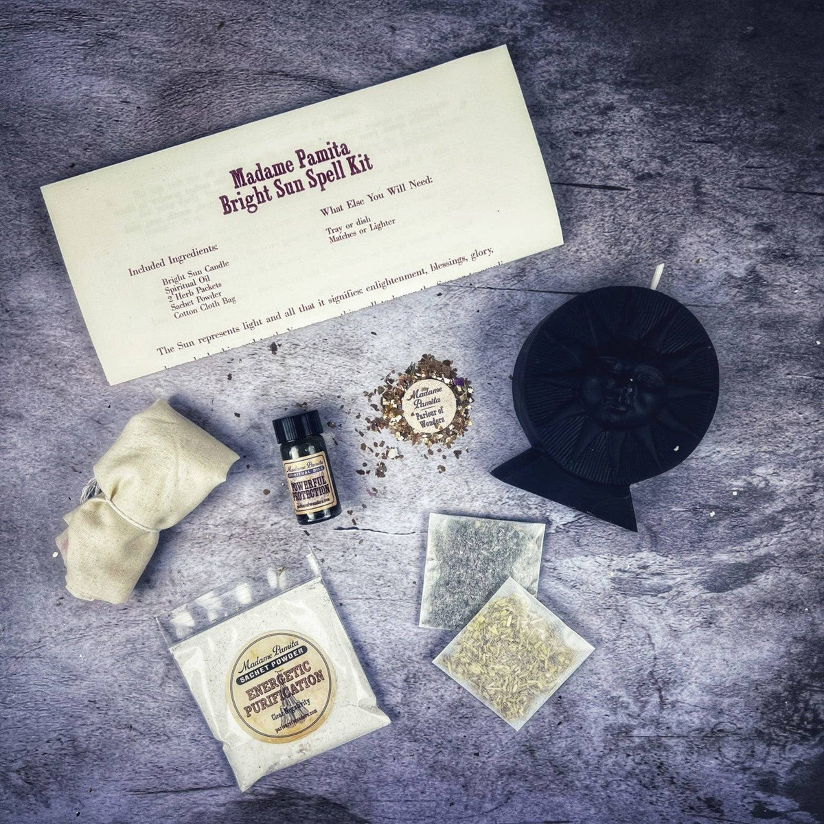Bright Sun Candle Spell Kit – Thorn & Thimble
