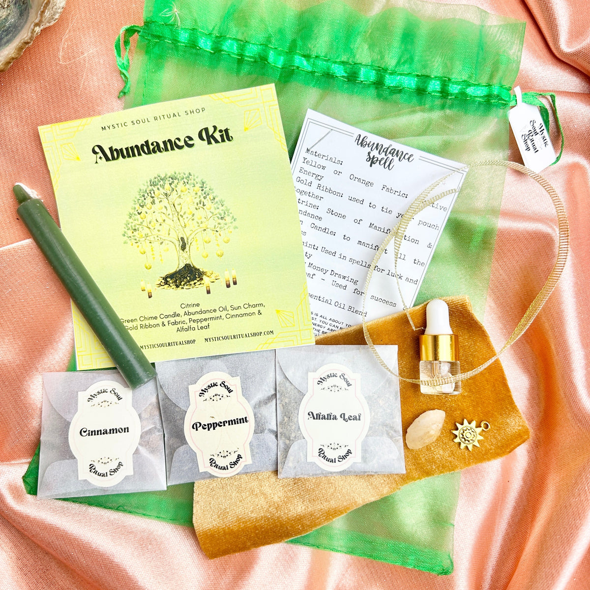 Abundance & Prosperity Spell Kit – Thorn & Thimble
