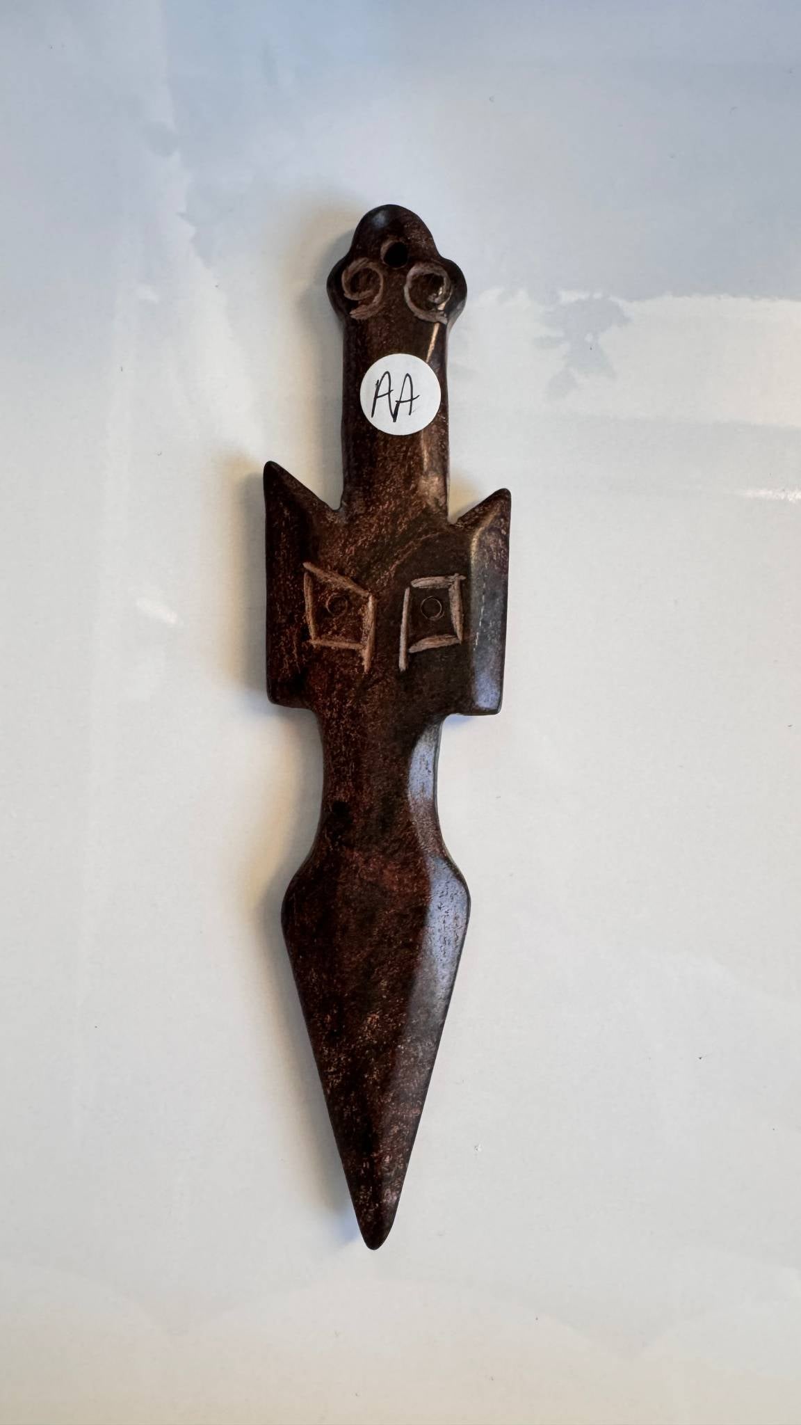 Hand-carved Owl jade athame ritual altar tool – Thorn & Thimble