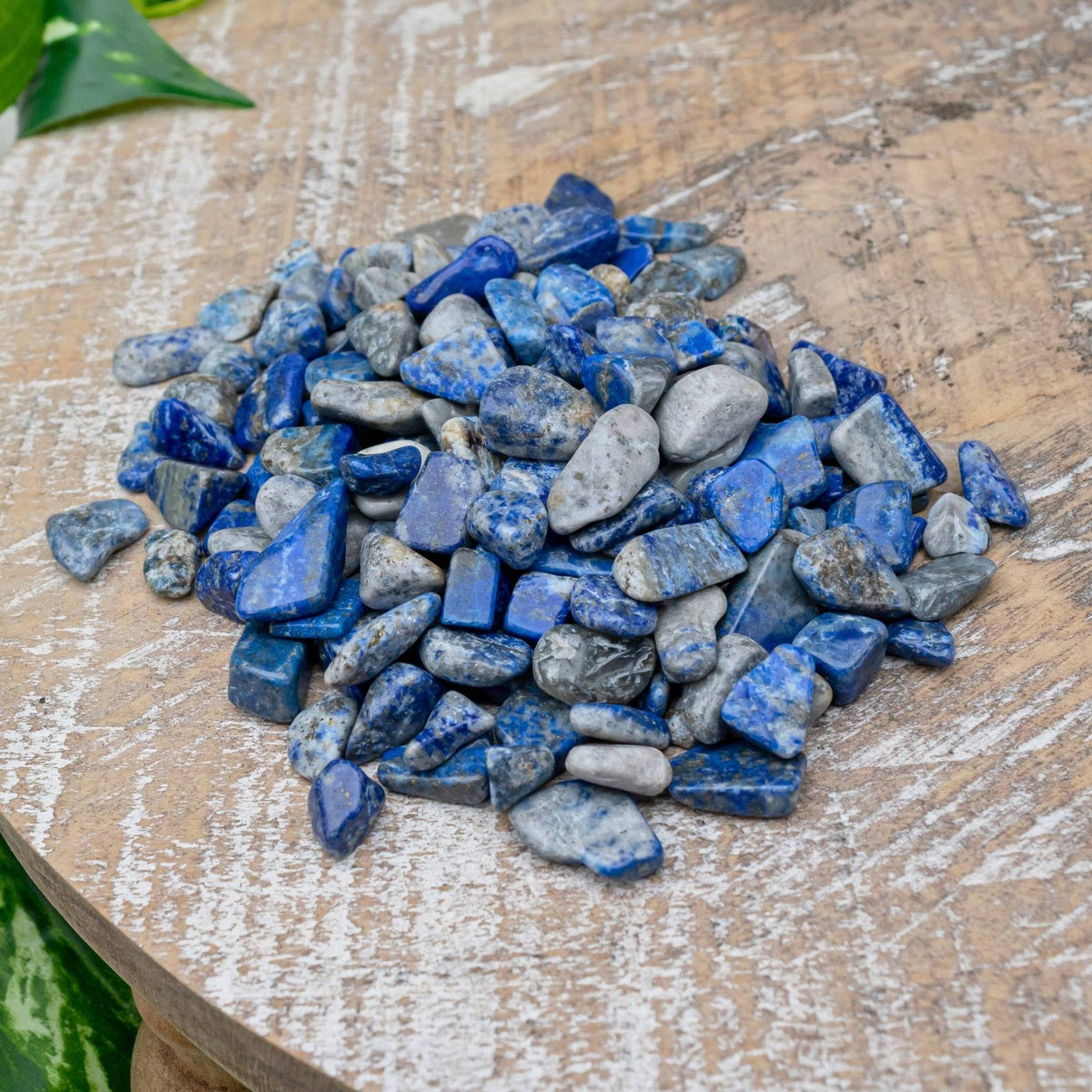 Lapis Crystal Chips – 1 lb – Thorn & Thimble