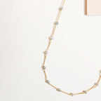 Silver Labradorite 37-Inch Ballet Layering Chain – Thorn & Thimble