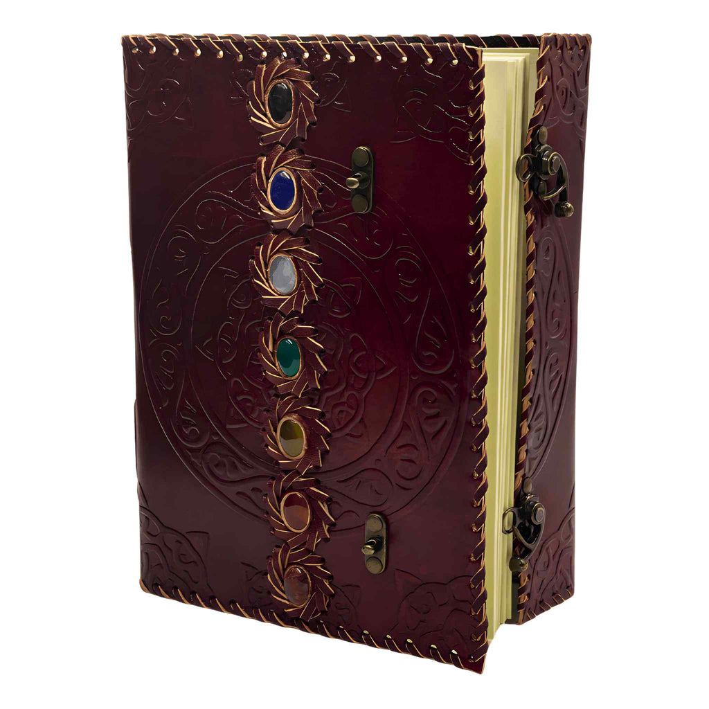 Leather Chakra Journal – Thorn & Thimble