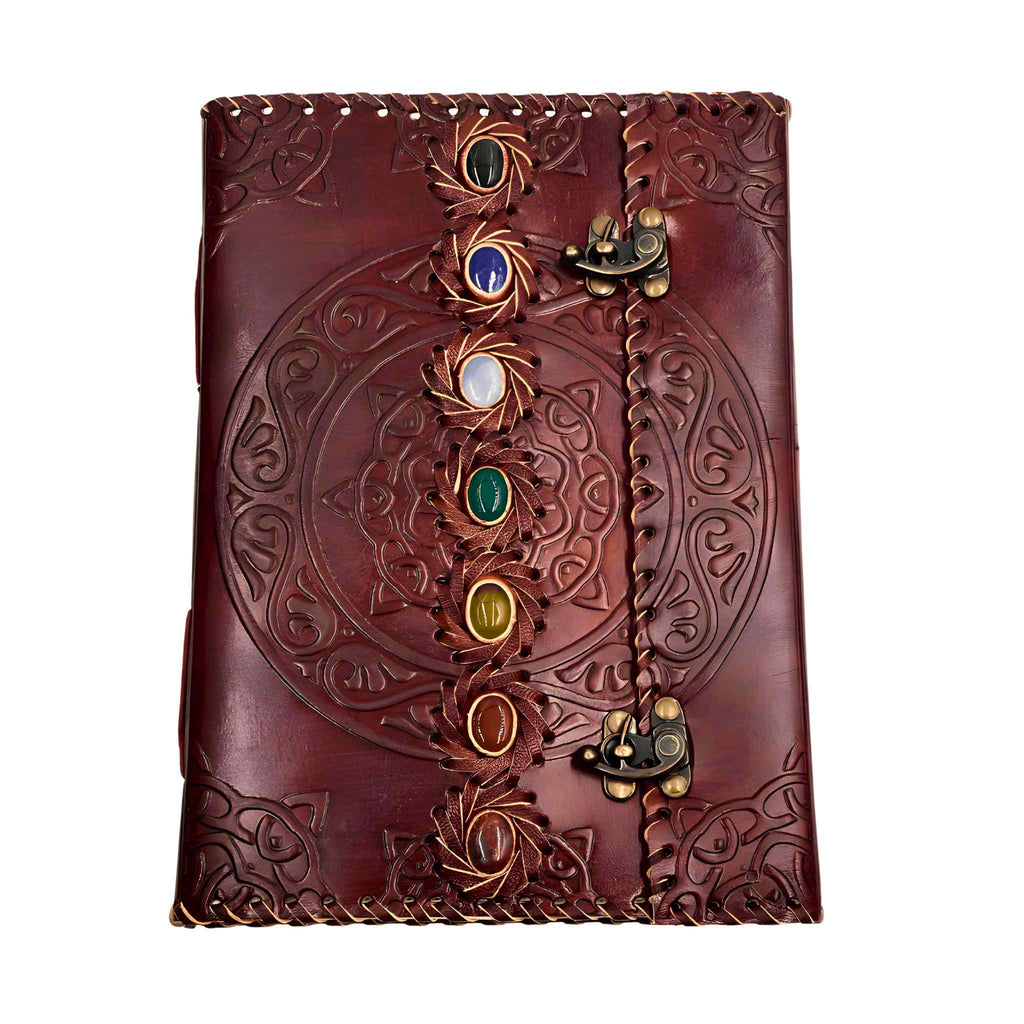 Leather Chakra Journal – Thorn & Thimble