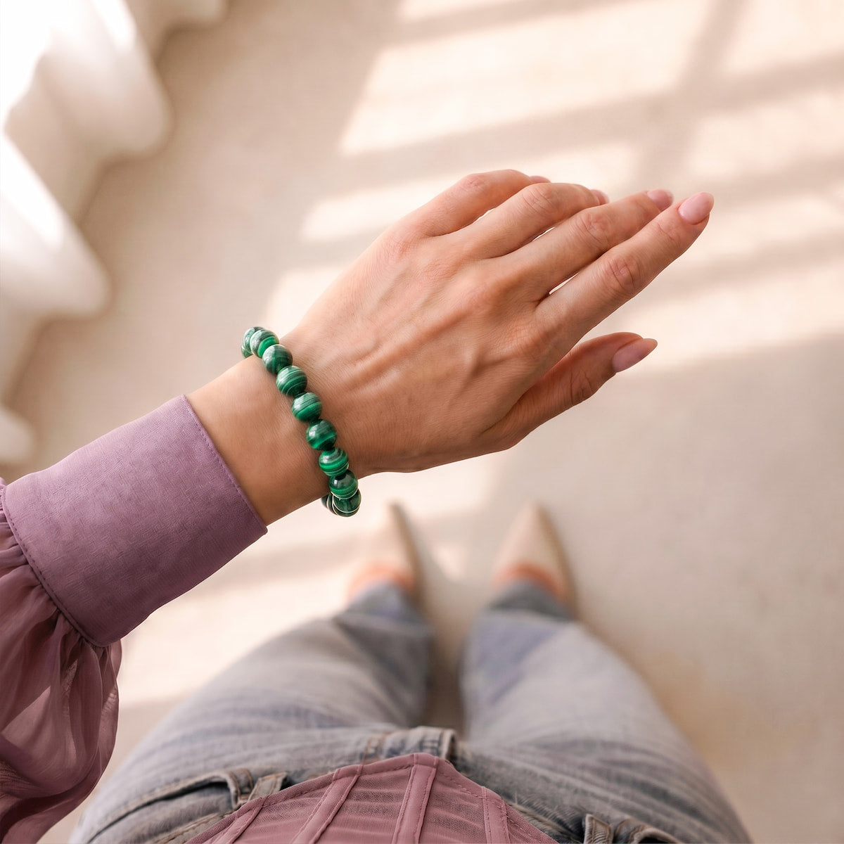 Malachite Transformation Bracelet
