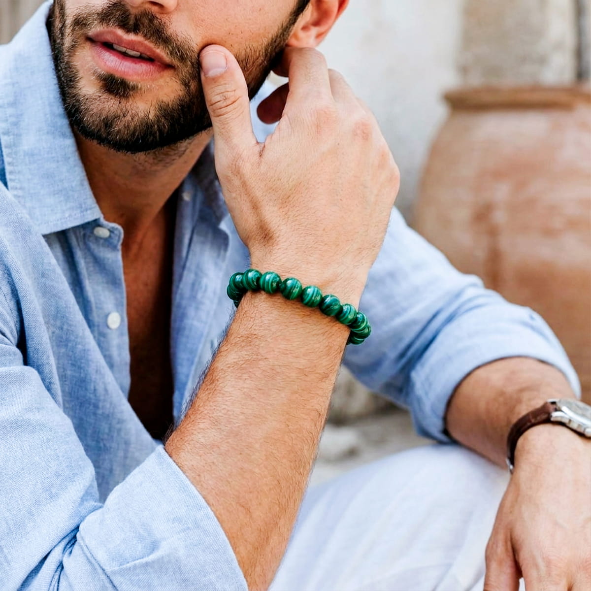 Malachite Transformation Bracelet