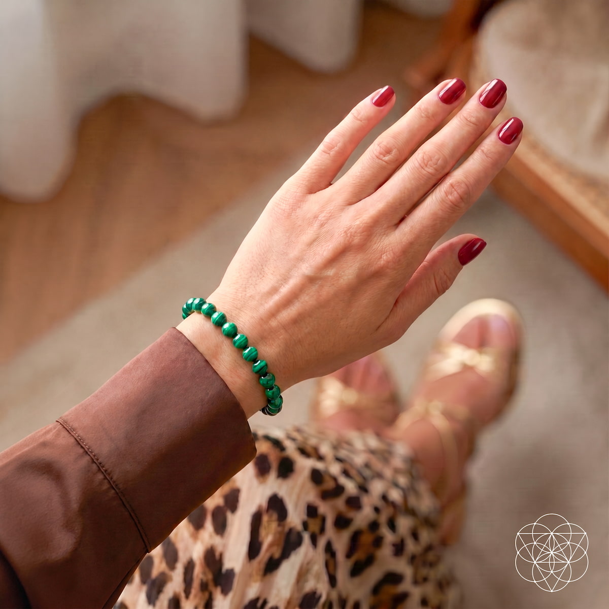 Malachite Transformation Bracelet | 6mm