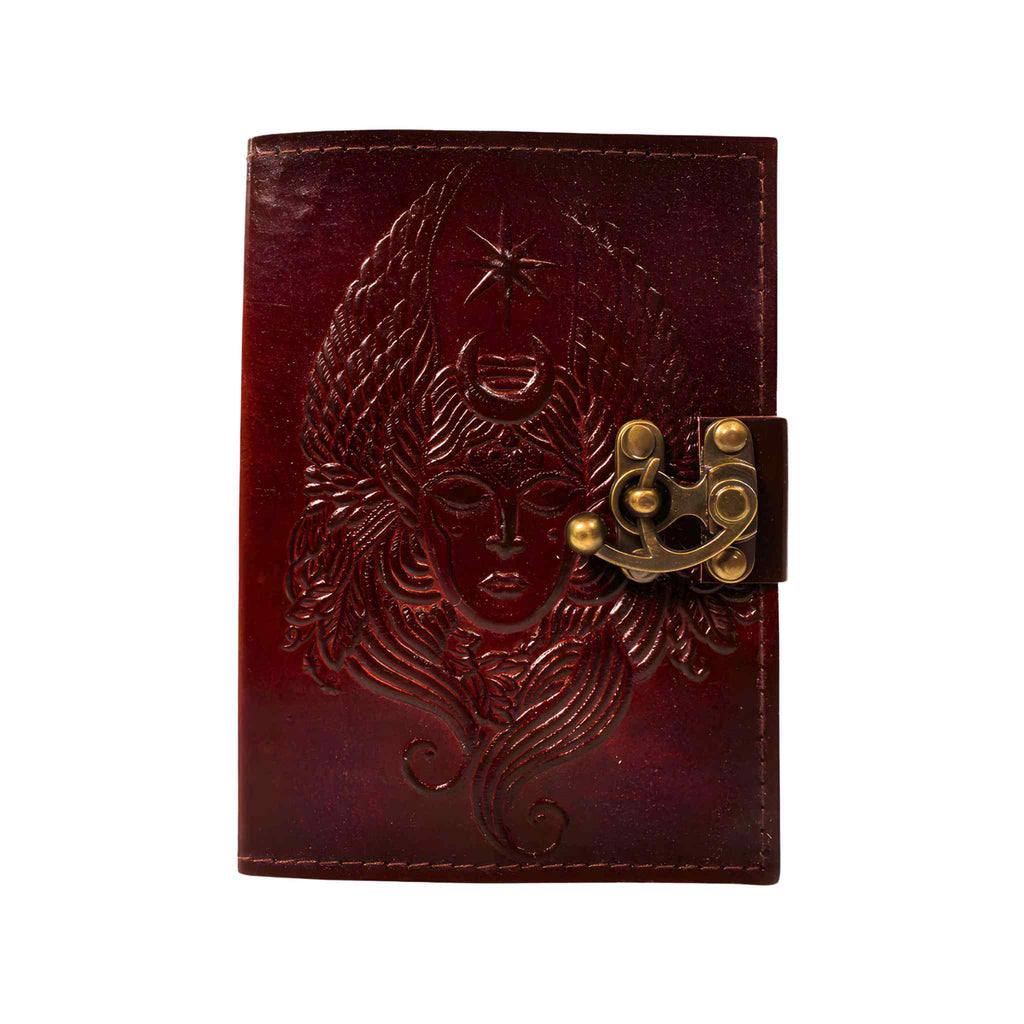 Moon Goddess Leather Journal – Thorn & Thimble
