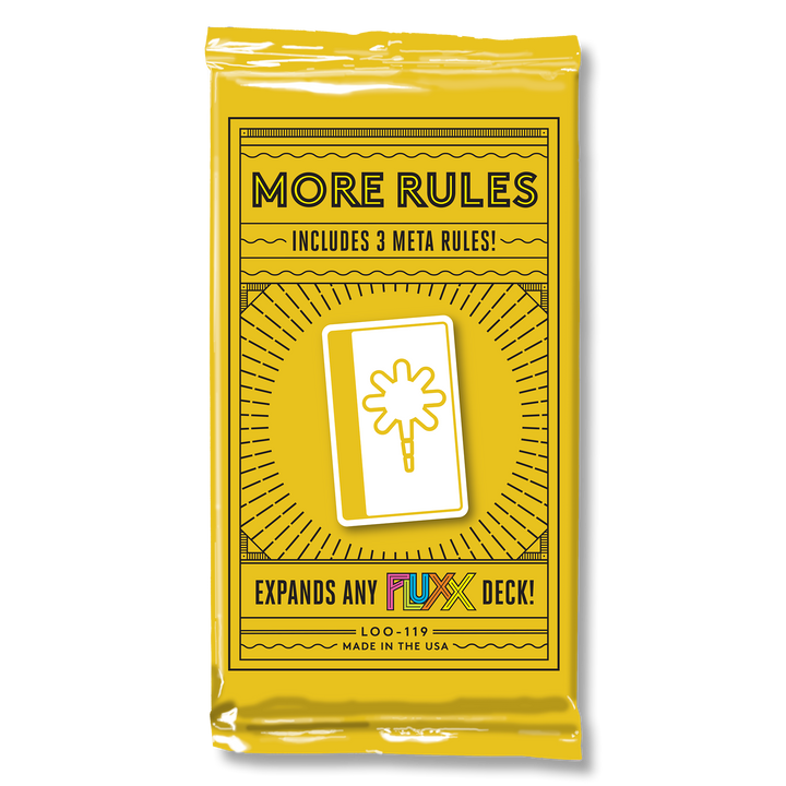 Fluxx: More Rules Expansion Deck