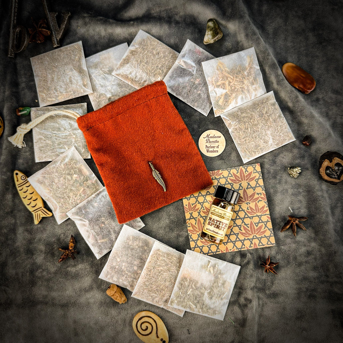 Native Spirit Mojo Bag Kit – Triple Strength – Thorn & Thimble