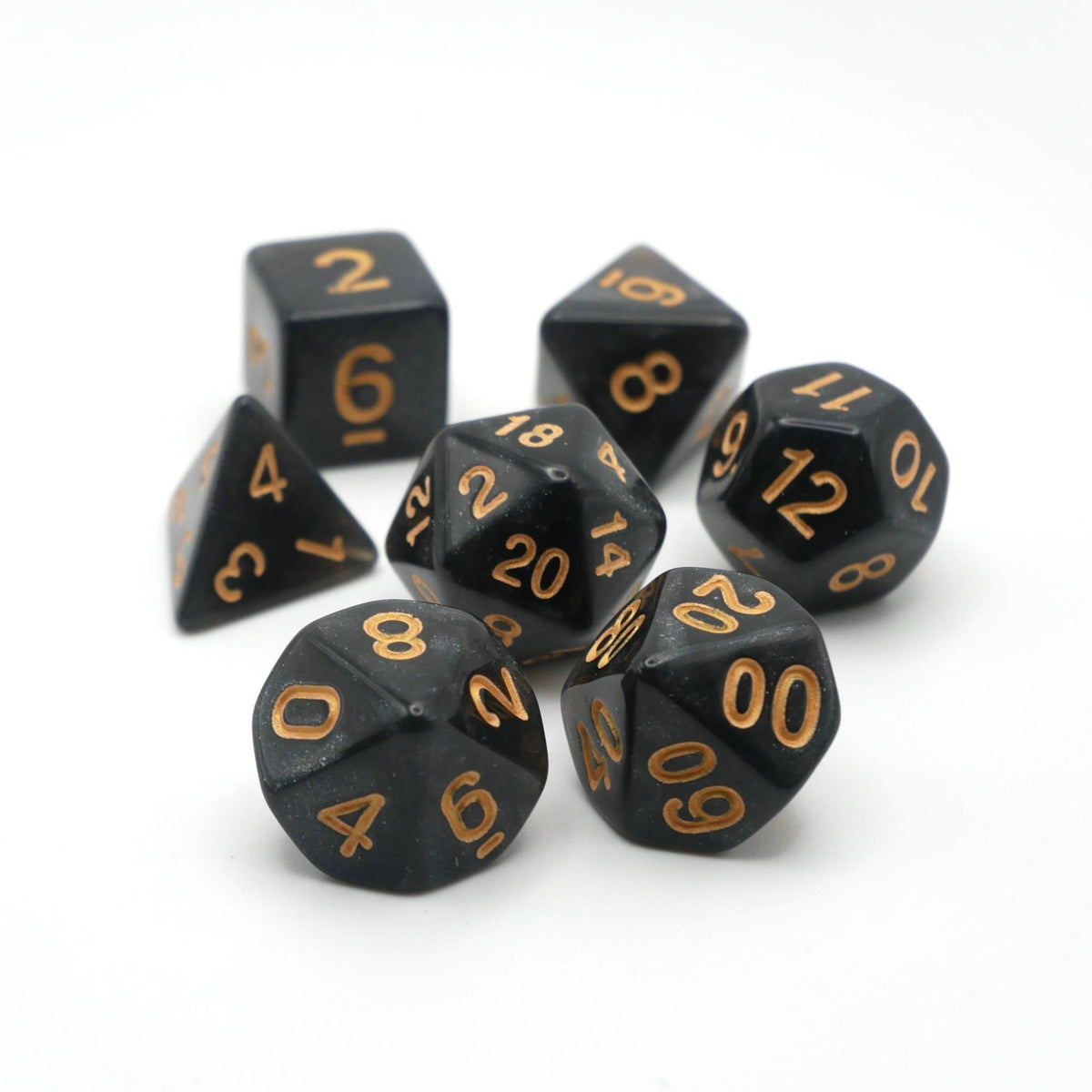 Onix's Core - 7-Piece RPG Dice Set – Thorn & Thimble