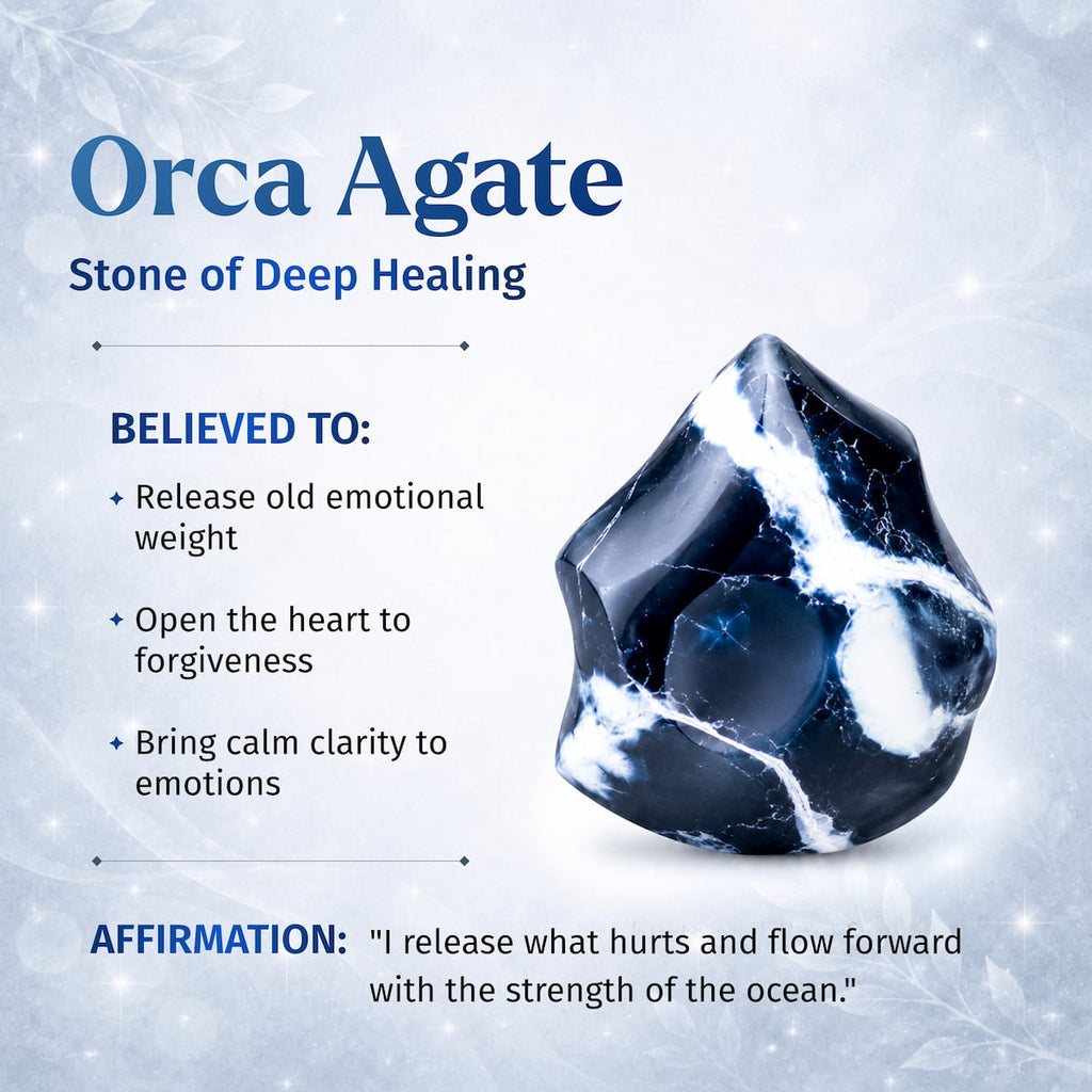 Exotic Orca Agate Serenity Bracelet