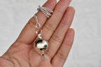 Brass Divination Pendulum – Gold Cone or Silver Ball – Thorn & Thimble
