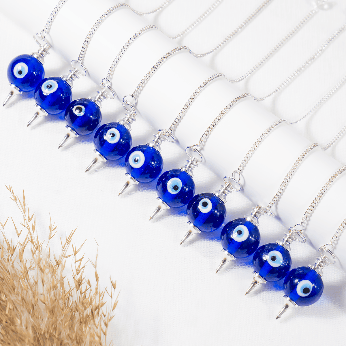 Evil Eye Crystal Ball Pendulum – Thorn & Thimble