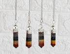 Seven-Chakra Crystal Pendulum – Thorn & Thimble