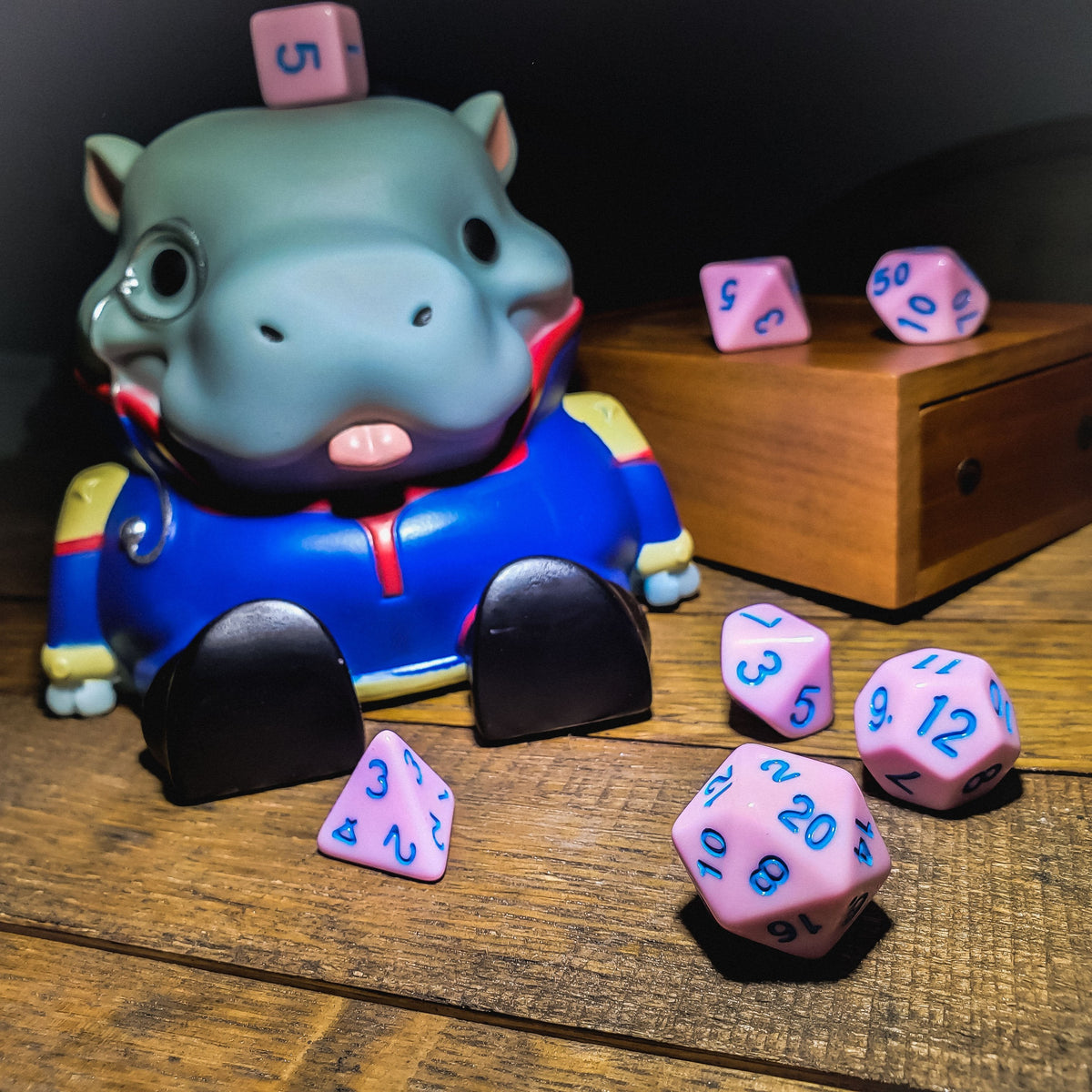 Cotton Candy - 7-Piece RPG Dice Set – Thorn & Thimble