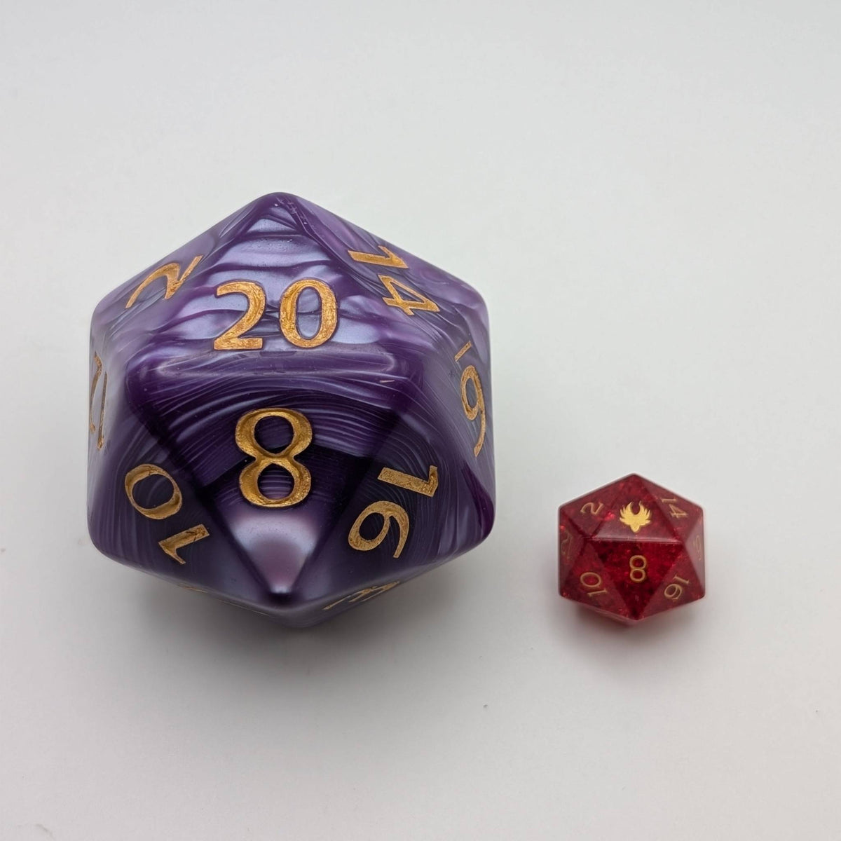 Chonk D20 - 55mm Titan sized D20 – Thorn & Thimble