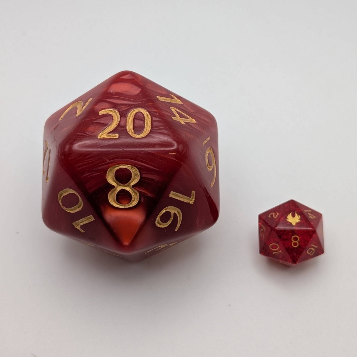 Chonk D20 - 55mm Titan sized D20 – Thorn & Thimble