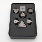 Copper Ore - 7-Piece RPG Dice Set – Thorn & Thimble