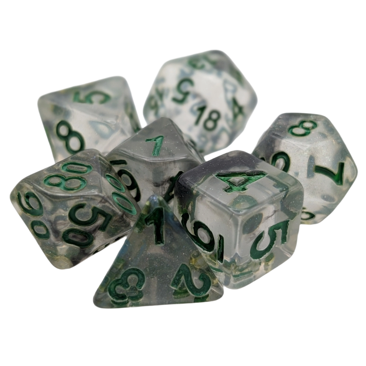 Shining Stars - 7-Piece RPG Dice Set – Thorn & Thimble