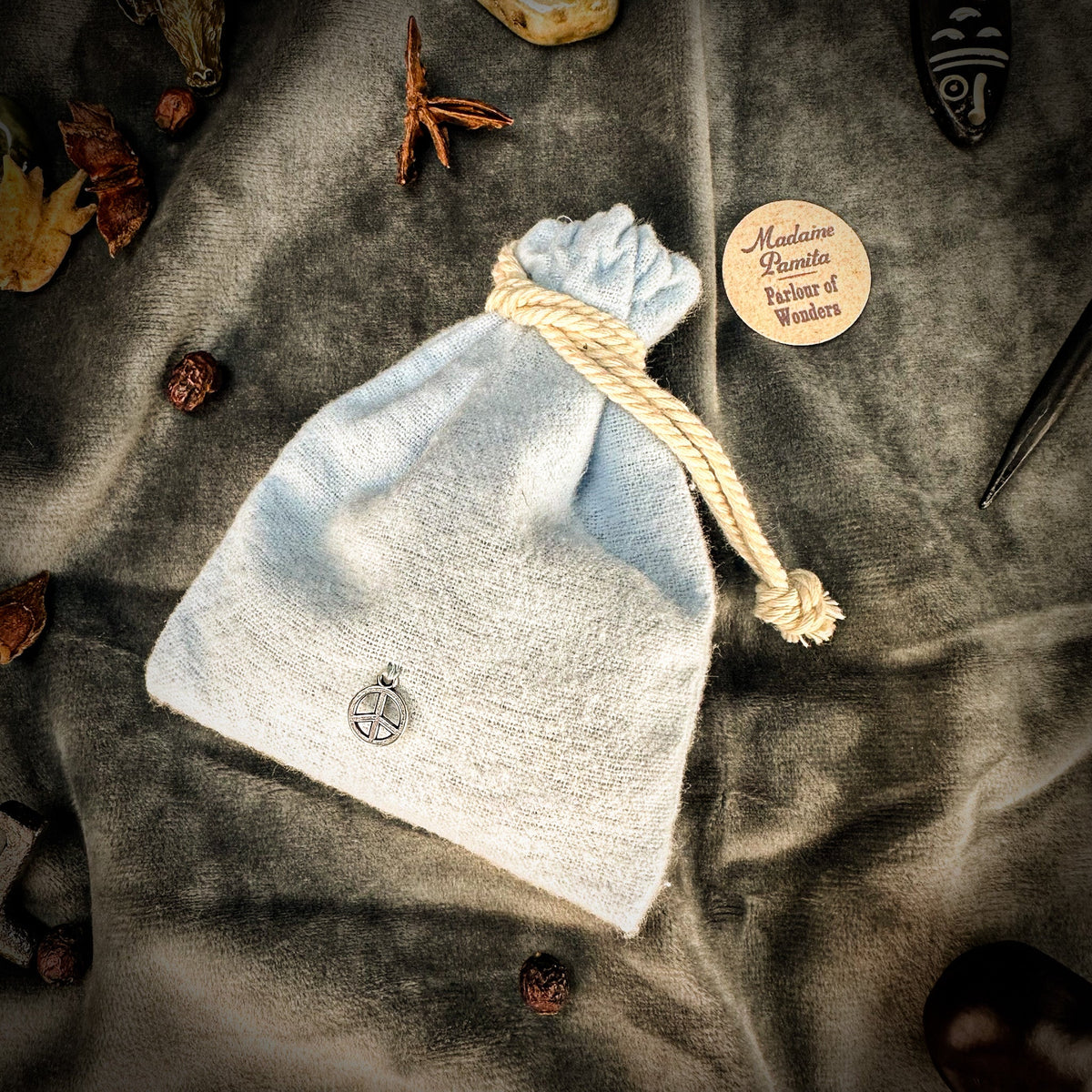 Peace & Tranquility Mojo Bag Kit – Regular Strength – Thorn & Thimble