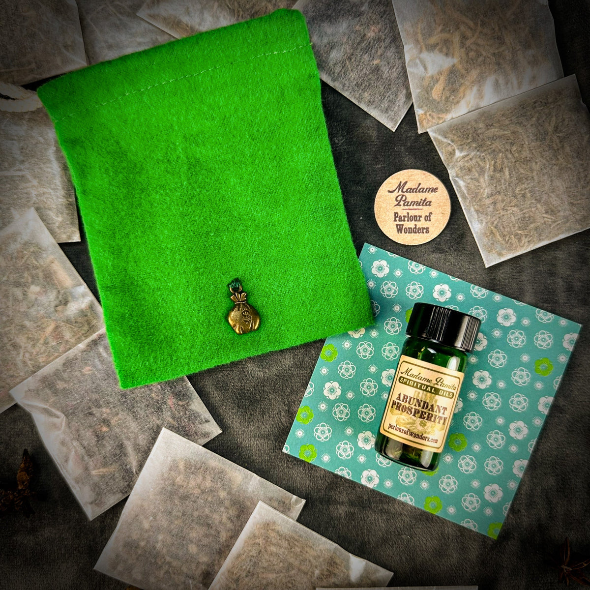 Prosperity Mojo Bag Kit – Regular Strength – Thorn & Thimble