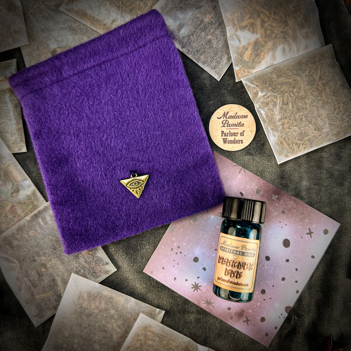 Psychic Eye Mojo Bag Kit – Regular Strength – Thorn & Thimble
