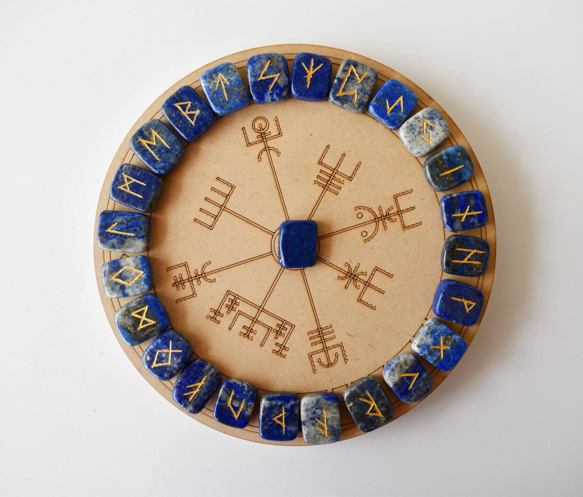Lapis Lazuli Rune Set (Angelic Communication and Insight) – Thorn & Thimble