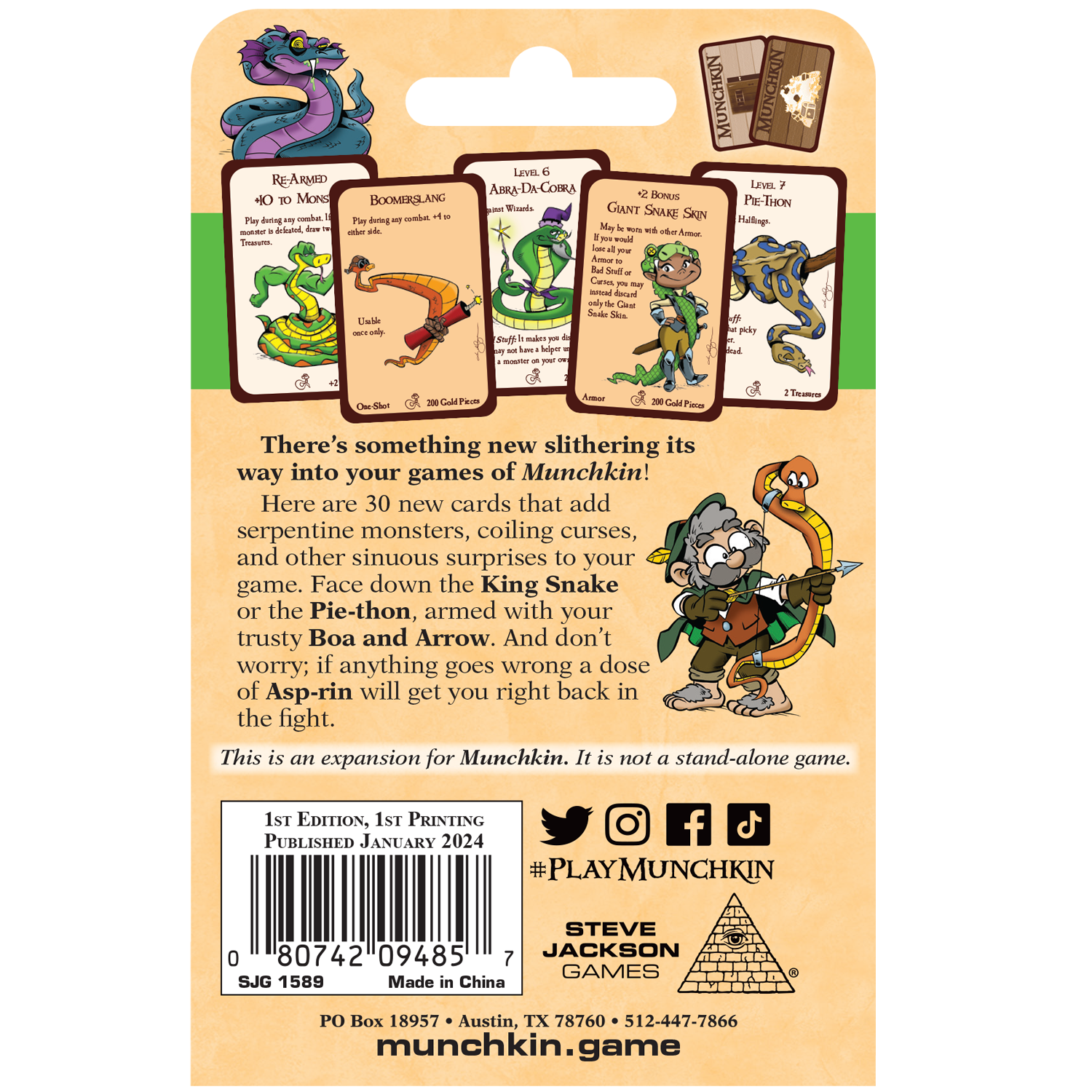 Munchkin: Snakes