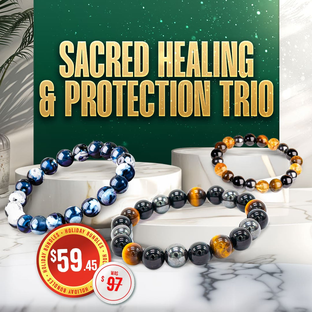 Sacred Protection Crystal Trio