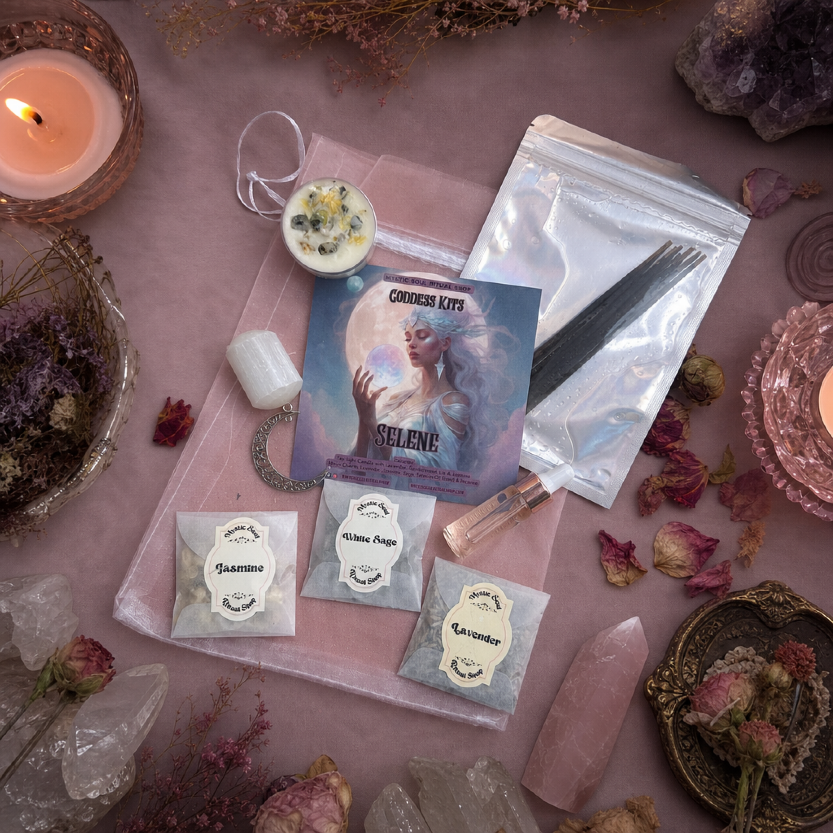Selene Goddess Devotional Kit – Thorn & Thimble