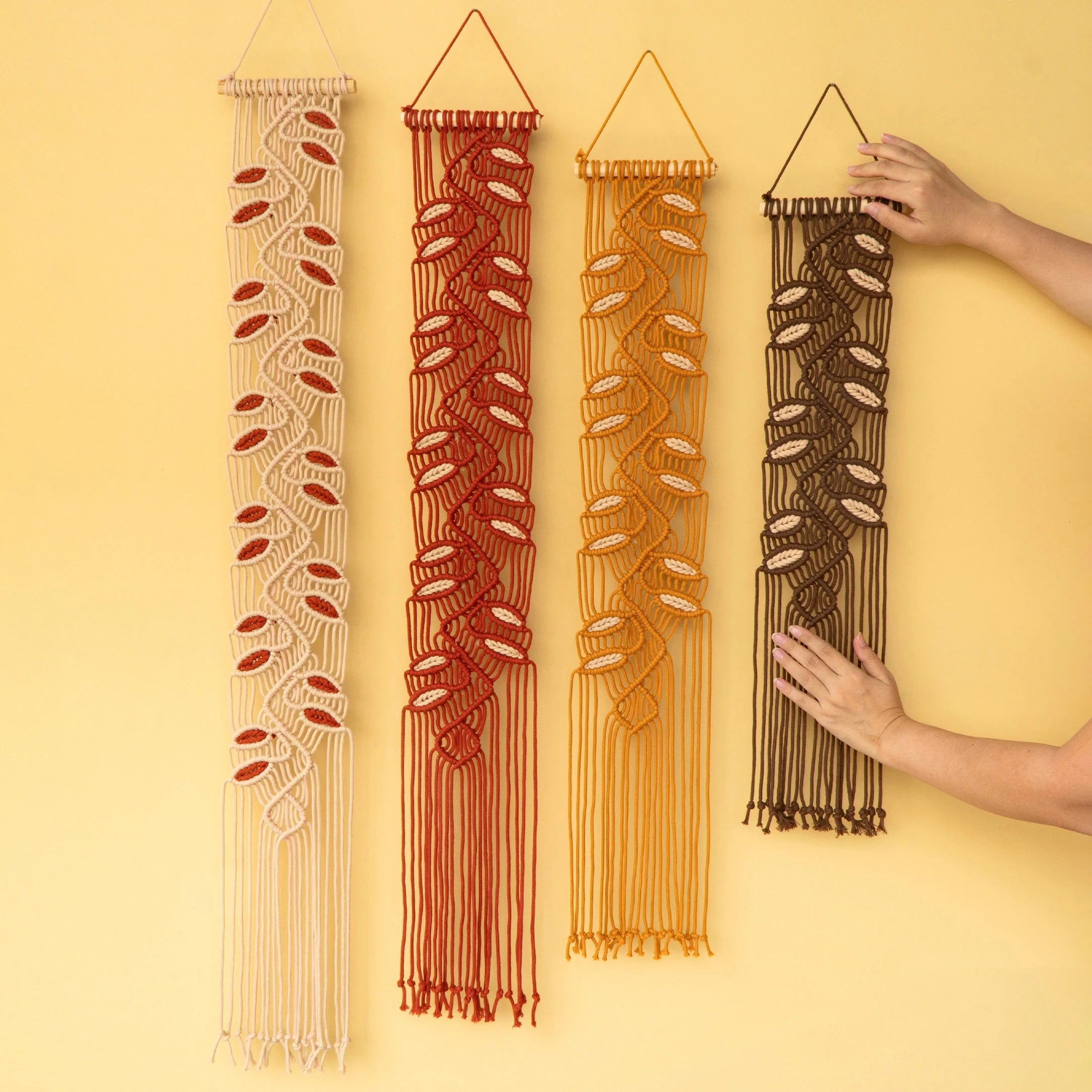 Vesta Earth Macrame Wall Hangings
