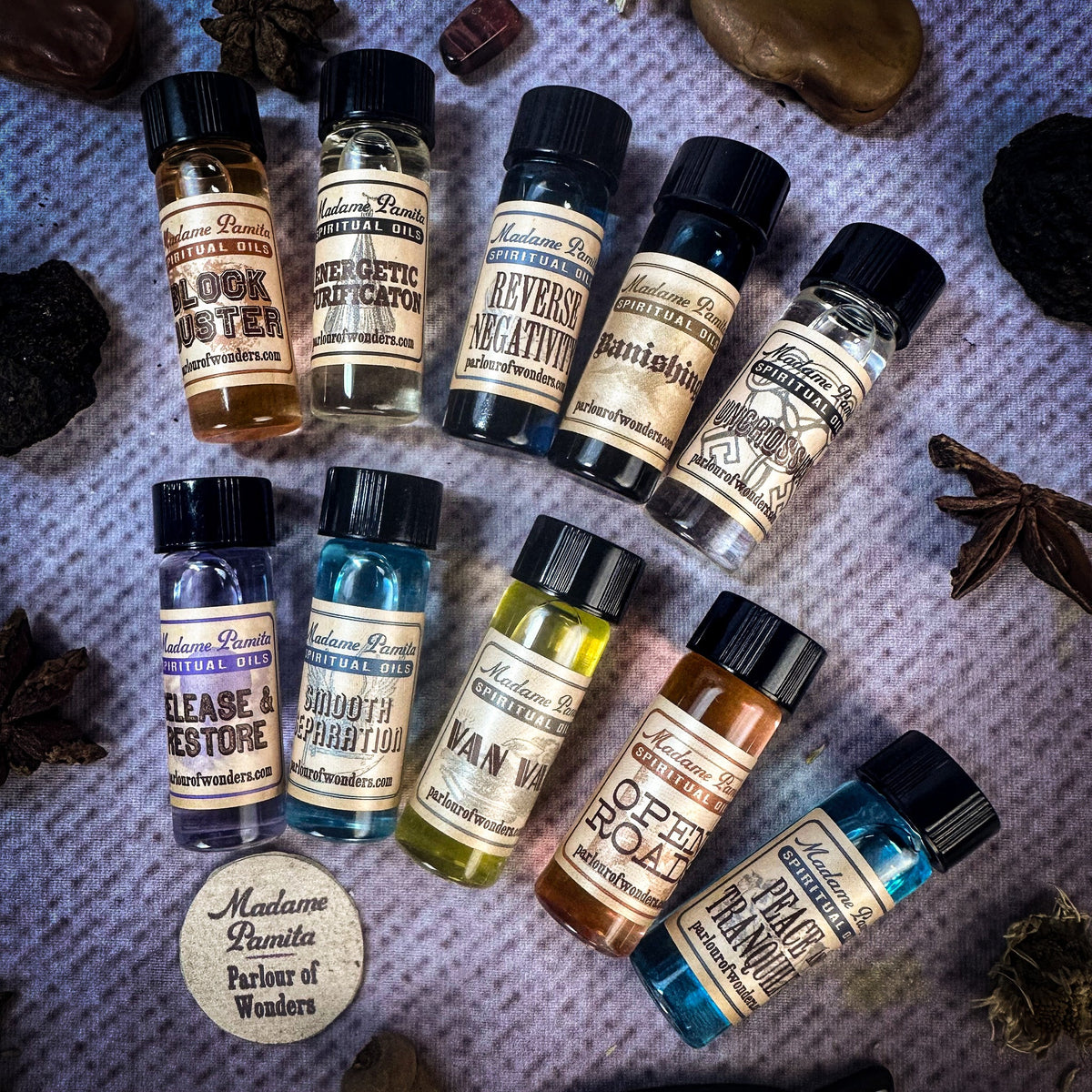Spiritual Oil Variety Pack: Cleansing Magic – Thorn & Thimble