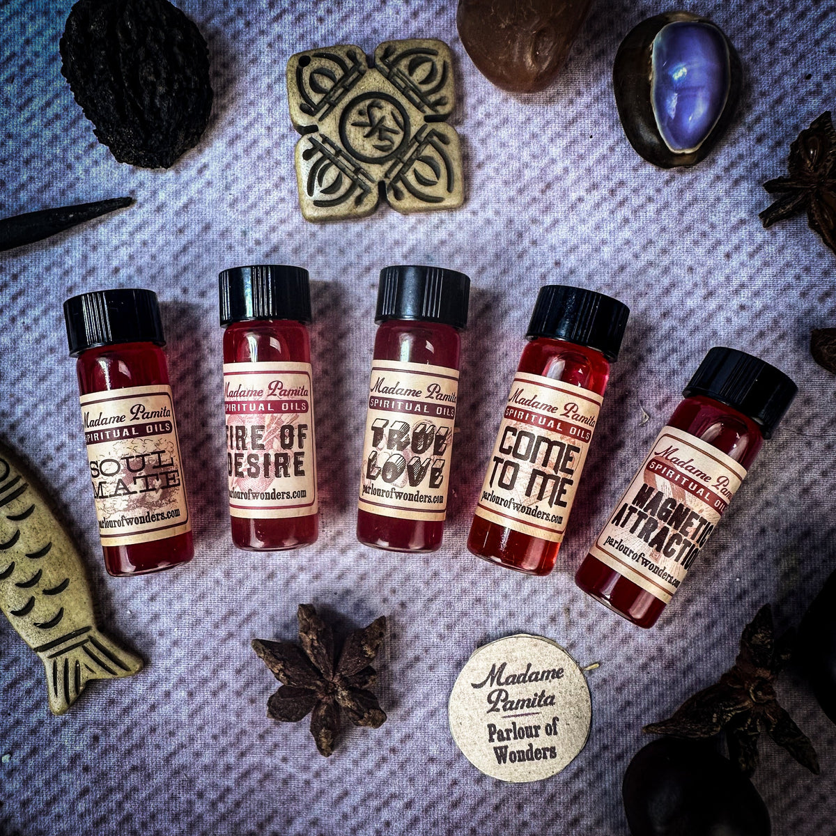Spiritual Oil Variety Pack: Love Magic – Thorn & Thimble