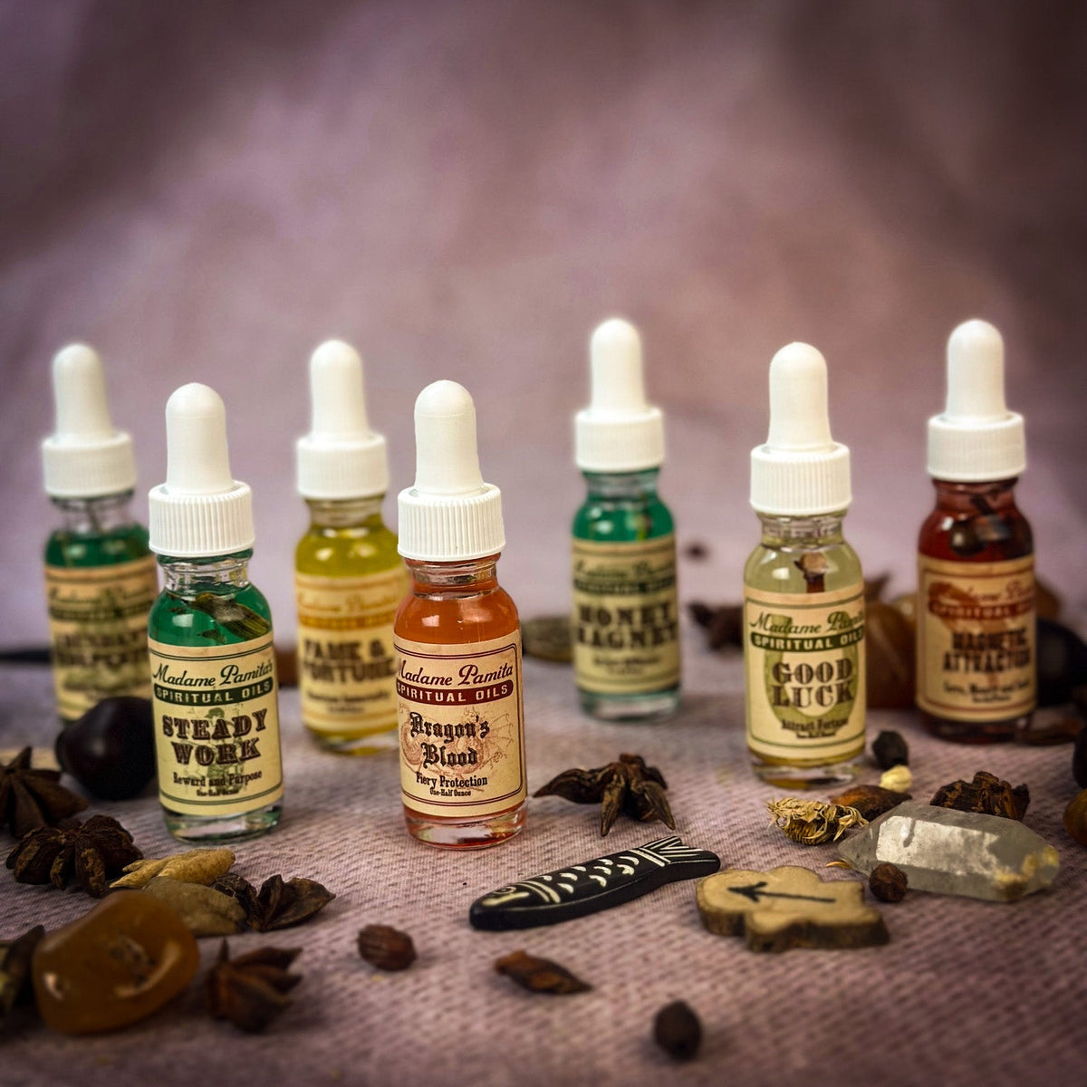 Spiritual Oil Variety Pack: Money Magic – Thorn & Thimble
