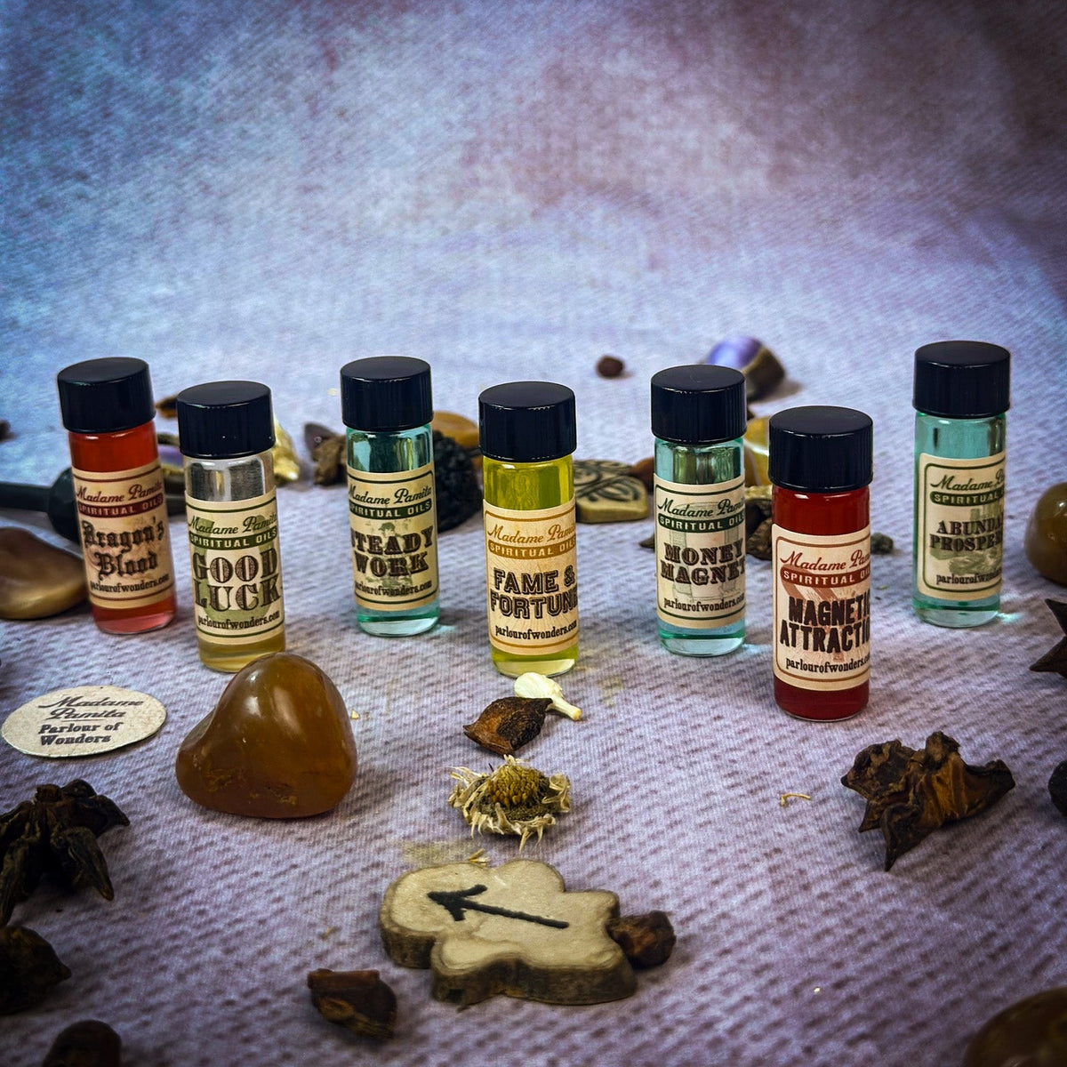 Spiritual Oil Variety Pack: Money Magic – Thorn & Thimble