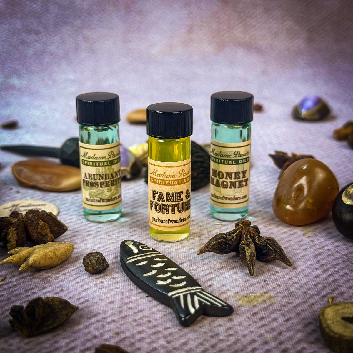 Spiritual Oil Variety Pack: Money Magic – Thorn & Thimble