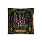 Botanical Foxglove Apothecary Throw Pillow – Thorn & Thimble