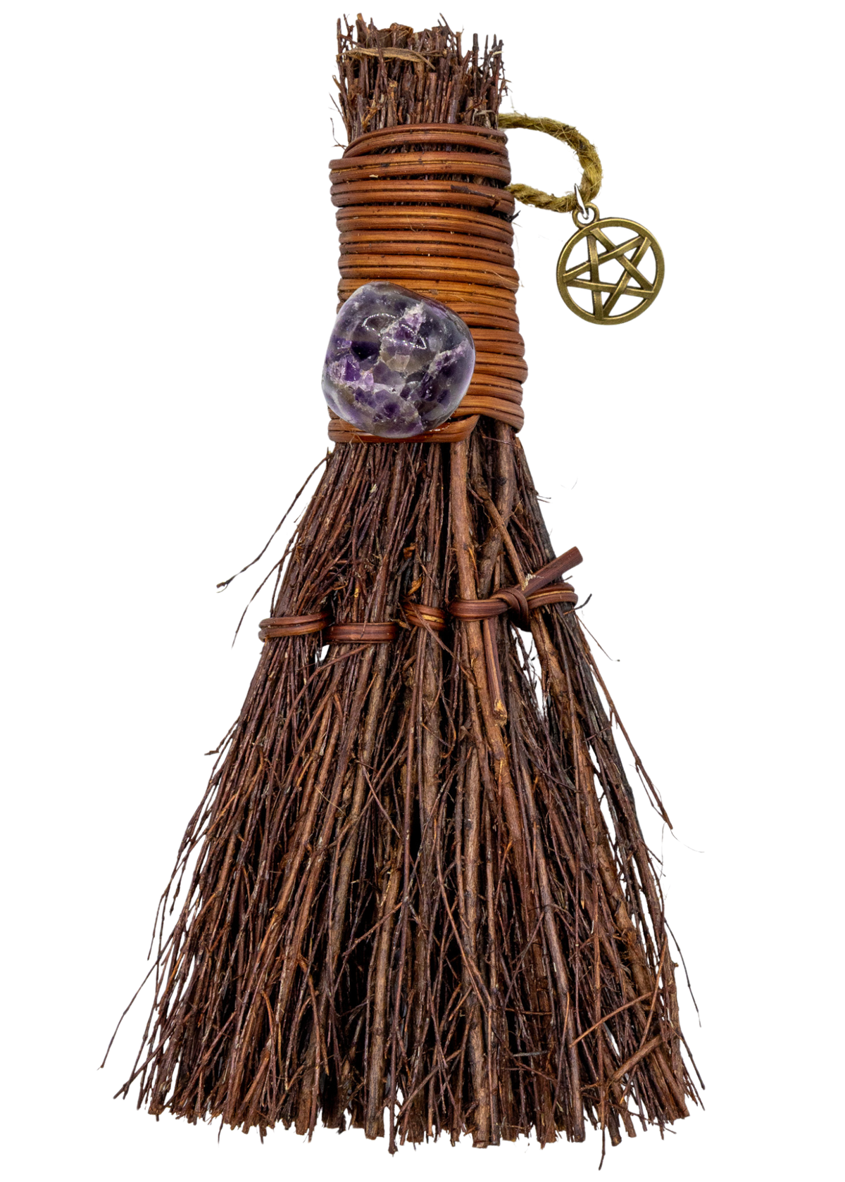 Amethyst Cinnamon Witch’s Broom – Thorn & Thimble