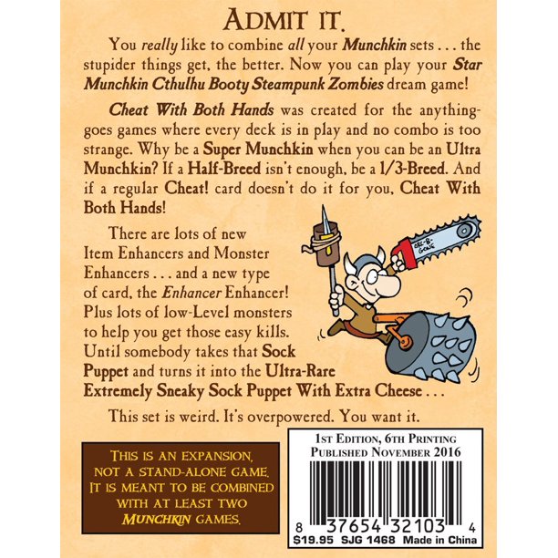 Munchkin 7: Cheat With Both Hands
