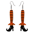 Bewitching Booties Orange Earrings by Lipstick & Chrome
