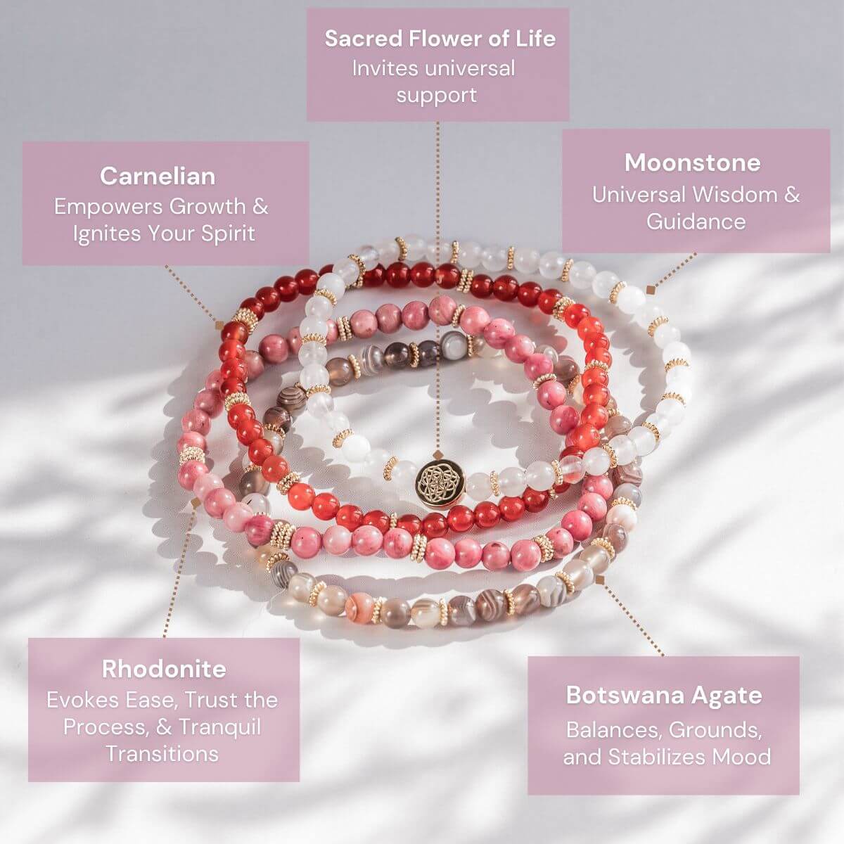 New Beginnings Bracelet Pack of 4