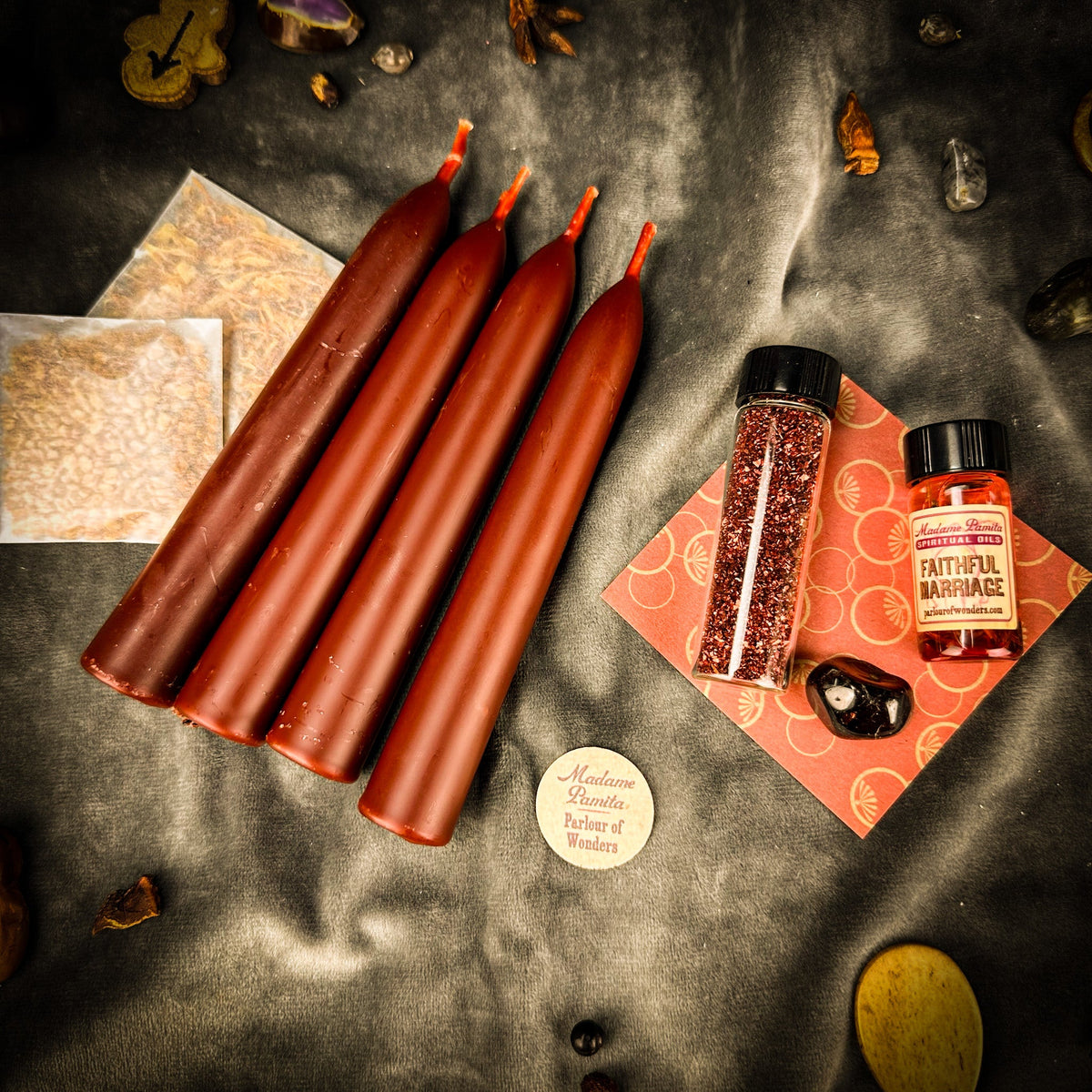 Commitment Candle Spell Booster Pack – Thorn & Thimble