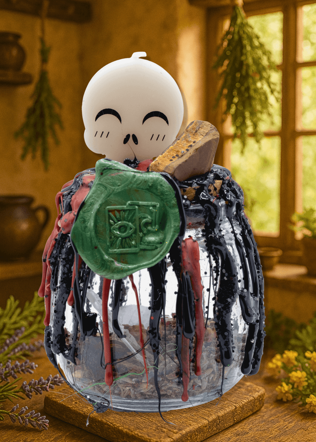 Dead to Me Large Spell Jar – Thorn & Thimble