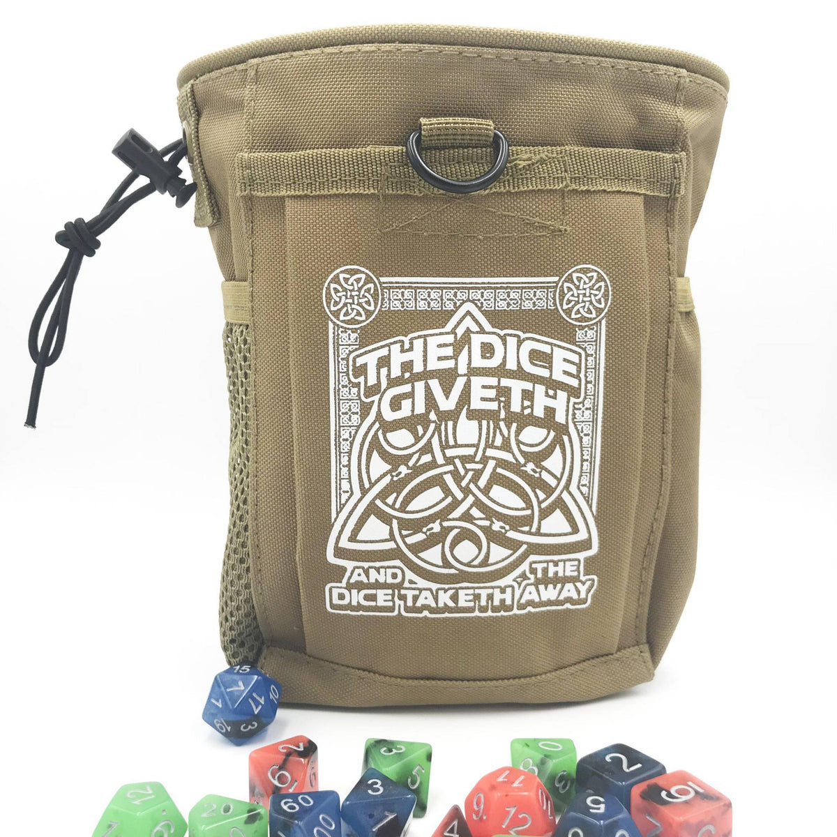 Dice Giveth and Taketh Deluxe Dice Bag – Thorn & Thimble
