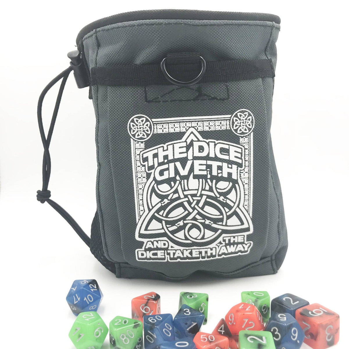 Dice Giveth and Taketh Deluxe Dice Bag – Thorn & Thimble