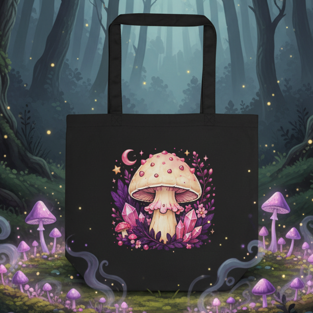 Mushroom A Eco Tote Bag